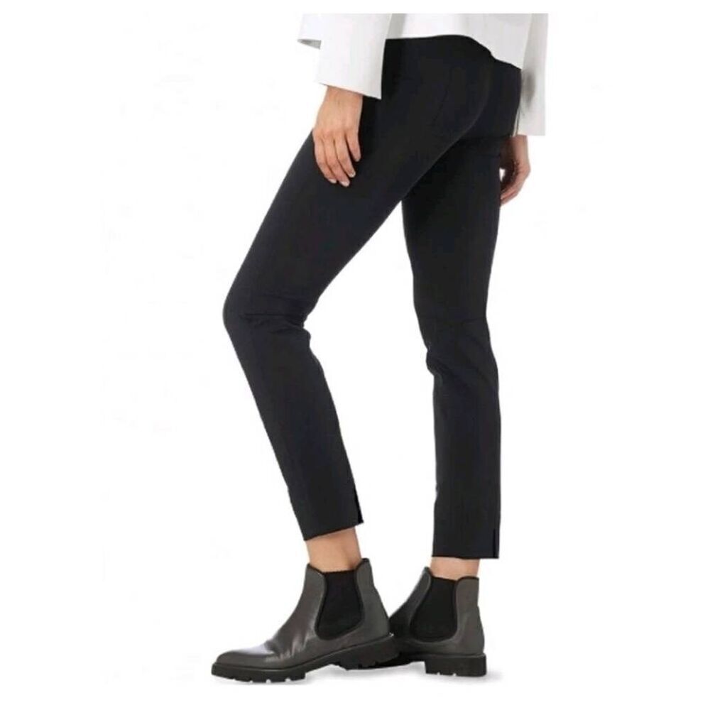 Raffaello Rossi Pants Womens 40 (10) Penny 6/8 Crop Slim Pull On Trouser Pants $